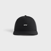 Kith Wrinkle Nylon Bay Low Pinch Crown Snapback - Black