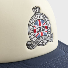 Kith London Two Tone Poly Foam Nolan Trucker Hat - Nocturnal