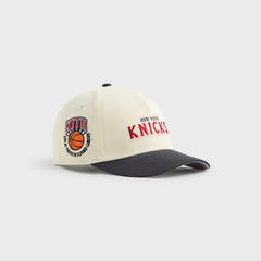 Kith & New Era for the New York Knicks Twill 9FORTY M Crown Snapback - Sandrift