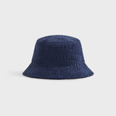 Kith Classic Logo Towel Terry Dawson Bucket Hat - Nocturnal