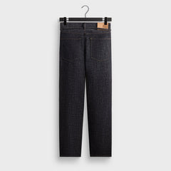&Kin Eli Pleated Trouser - Blue Navy
