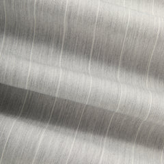 Kith Pinstripe Eli Pleated Trouser - Light Heather Grey