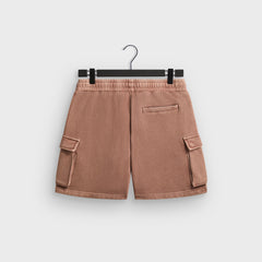 Kith 101 Sueded Fleece Fairfax Cargo Short - Dusty Mauve