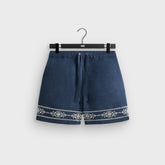 Kith Cupro Linen Cedar Short - Nocturnal