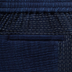Kith Stitched Patchwork Curtis Short - Mid Indigo