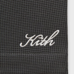 Kith Micro Waffle Graham Short - Carbon