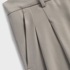Kith Double Crepe Lambert Pleated Trouser - Astro