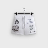 Kith New York To The World Curtis Short - Light Heather Grey