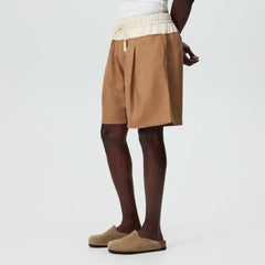 &Kin Linen Viscose Twill Emil Short - Strand