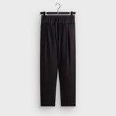 &Kin Linen Viscose Twill Emil Pant - Black
