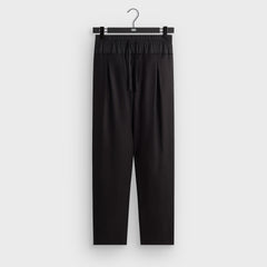&Kin Linen Viscose Twill Emil Pant - Black