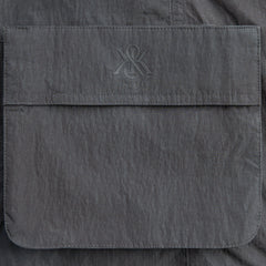 Kith Garment Dye Wrinkle Nylon Evan Cargo Short - Thunder