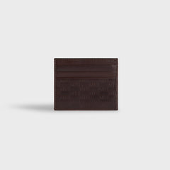 Kith Monogram Leather Card Holder - Incognito