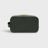 Kith Monogram Leather Dopp Kit - Equestrian