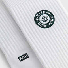 Kith 3-Pack Rose Script Cotton Crew Socks - Multi