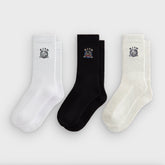 Kith 3-Pack Just Us Cotton Crew Socks - Multi