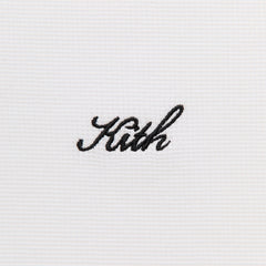 Kith Micro Waffle Tristan Henley - White