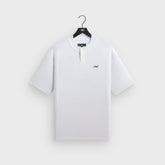 Kith Micro Waffle Tristan Henley - White