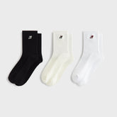 Kith & New Balance Mid Crew Waffle Knit 3-Pack Crew Socks - Multi