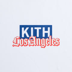Kith Los Angeles Classic Logo Tee - White