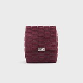 Kith Monogram Suede Leather Single Watch Roll - Magma