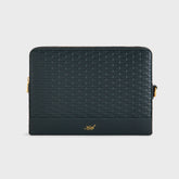 Kith Monogram Leather 11" Tech Case - Stadium