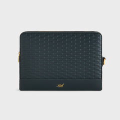 Kith Monogram Leather 11" Tech Case - Stadium