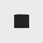 Kith Monogram Leather Snap Wallet - Black