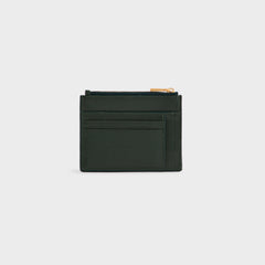 Kith Saffiano Leather Zip Card Case - Stadium