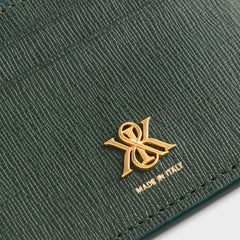 Kith Saffiano Leather Zip Card Case - Stadium