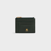 Kith Saffiano Leather Zip Card Case - Stadium