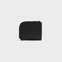 Kith Monogram Vachetta Zip Wallet - Black