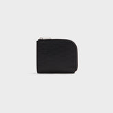 Kith Monogram Vachetta Zip Wallet - Black