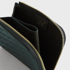 Kith Monogram Vachetta Zip Wallet - Equestrian
