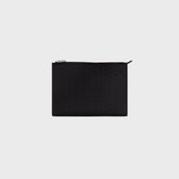 Kith Monogram Vachetta Leather Zip Pouch - Black