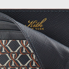 Kith Printed Monogram Card Holder - Nocturnal
