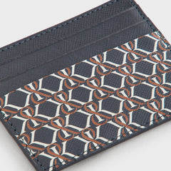 Kith Printed Monogram Card Holder - Nocturnal