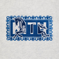Kith Treats Year of the Horse Nelson Crewneck - Light Heather Grey