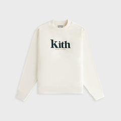 Kith Women Asher New York Crewneck - Sandrift