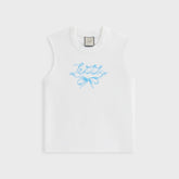 Kith Women Tallen Ribbon Muscle Tank - White
