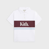 Kith Women Breda Paneled Polo - White