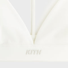 Kith Women Enhance Teoni Triangle Bra - White