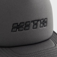Kith Women Italic Logo Nolan Trucker Cap - Void