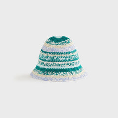 Kith Women Autograph Crochet Bucket Hat - Majestic
