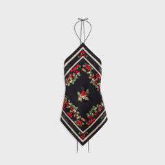 Kith Women Convertible Scarf Top - Black