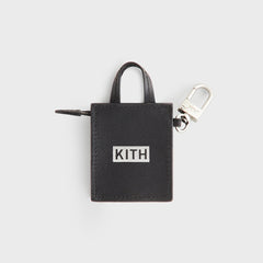Kith Women Micro Kith Shopper Bag Charm - Black