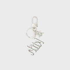 Kith Women Kith & Crest Keychain - Silver