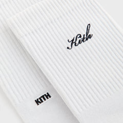Kith Women 3-Pack Lightweight Cotton Classic Crew Socks - Multi