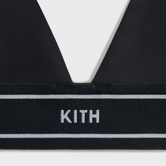 Kith Women Cay Plunge Active Bra - Black