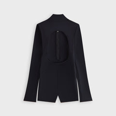 Kith Women Enhance Hani Backless Romper - Black